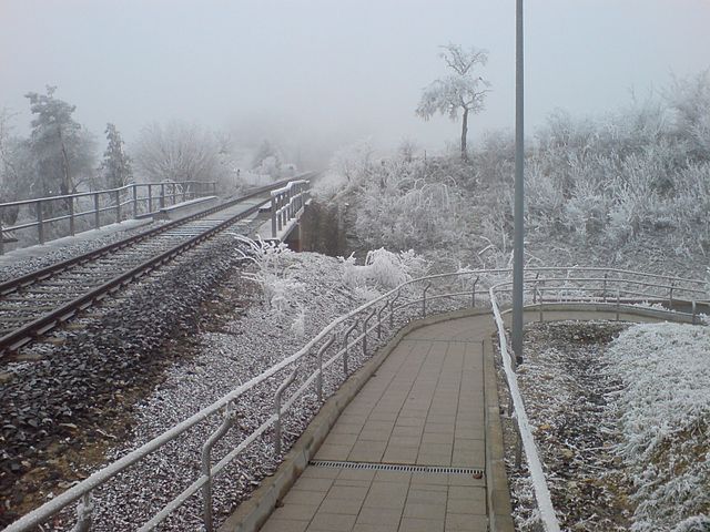 Cuie în calea ferată